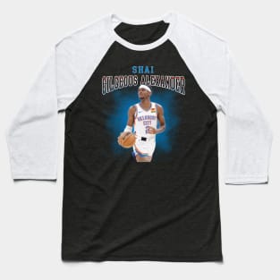 Shai Gilgeous Alexander Baseball T-Shirt